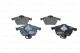 BOSCH Bremsbelagsatz, Scheibenbremse 0 986 424 482