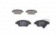 BOSCH Bremsbelagsatz, Scheibenbremse 0 986 424 597