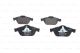 BOSCH Bremsbelagsatz, Scheibenbremse 0 986 424 616