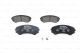BOSCH Bremsbelagsatz, Scheibenbremse 0 986 424 709