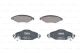 BOSCH Bremsbelagsatz, Scheibenbremse 0 986 424 788