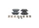 BOSCH Bremsbelagsatz, Scheibenbremse 0 986 460 143