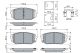 BOSCH Bremsbelagsatz, Scheibenbremse 0 986 460 164