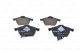 BOSCH Bremsbelagsatz, Scheibenbremse 0 986 460 937