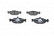 BOSCH Bremsbelagsatz, Scheibenbremse 0 986 460 938
