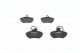 BOSCH Bremsbelagsatz, Scheibenbremse 0 986 460 948