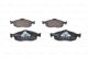 BOSCH Bremsbelagsatz, Scheibenbremse 0 986 460 969