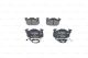BOSCH Bremsbelagsatz, Scheibenbremse 0 986 460 983