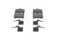 BOSCH Bremsbelagsatz, Scheibenbremse 0 986 463 890