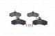 BOSCH Bremsbelagsatz, Scheibenbremse 0 986 467 411