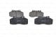 BOSCH Bremsbelagsatz, Scheibenbremse 0 986 468 350