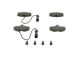 BOSCH Bremsbelagsatz, Scheibenbremse 0 986 469 820