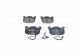 BOSCH Bremsbelagsatz, Scheibenbremse 0 986 469 860