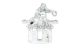 BOSCH Bremssattel 0 986 473 480