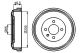 BOSCH Bremstrommel 0 986 477 036