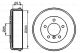 BOSCH Bremstrommel 0 986 477 038