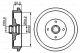 BOSCH Bremstrommel 0 986 477 042