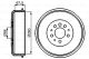 BOSCH Bremstrommel 0 986 477 046