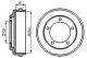 BOSCH Bremstrommel 0 986 477 048