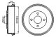 BOSCH Bremstrommel 0 986 477 051