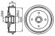 BOSCH Bremstrommel 0 986 477 053