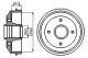 BOSCH Bremstrommel 0 986 477 070