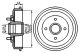 BOSCH Bremstrommel 0 986 477 102