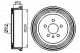 BOSCH Bremstrommel 0 986 477 104