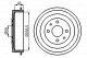 BOSCH Bremstrommel 0 986 477 109