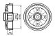 BOSCH Bremstrommel 0 986 477 114