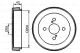 BOSCH Bremstrommel 0 986 477 138