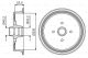 BOSCH Bremstrommel 0 986 477 160