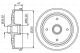 BOSCH Bremstrommel 0 986 477 176