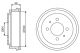 BOSCH Bremstrommel 0 986 477 186