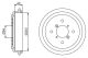 BOSCH Bremstrommel 0 986 477 188