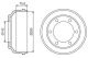 BOSCH Bremstrommel 0 986 477 195