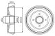 BOSCH Bremstrommel 0 986 477 205