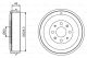 BOSCH Bremstrommel 0 986 477 208