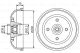 BOSCH Bremstrommel 0 986 477 256