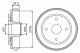 BOSCH Bremstrommel 0 986 477 264