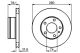 BOSCH Bremsscheibe 0 986 478 041