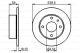 BOSCH Bremsscheibe 0 986 478 072