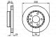 BOSCH Bremsscheibe 0 986 478 265