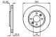 BOSCH Bremsscheibe 0 986 478 278