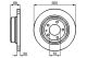 BOSCH Bremsscheibe 0 986 478 320