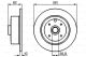 BOSCH Bremsscheibe 0 986 478 328
