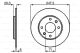 BOSCH Bremsscheibe 0 986 478 371