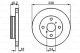 BOSCH Bremsscheibe 0 986 478 385