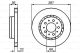 BOSCH Bremsscheibe 0 986 478 388
