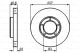 BOSCH Bremsscheibe 0 986 478 397